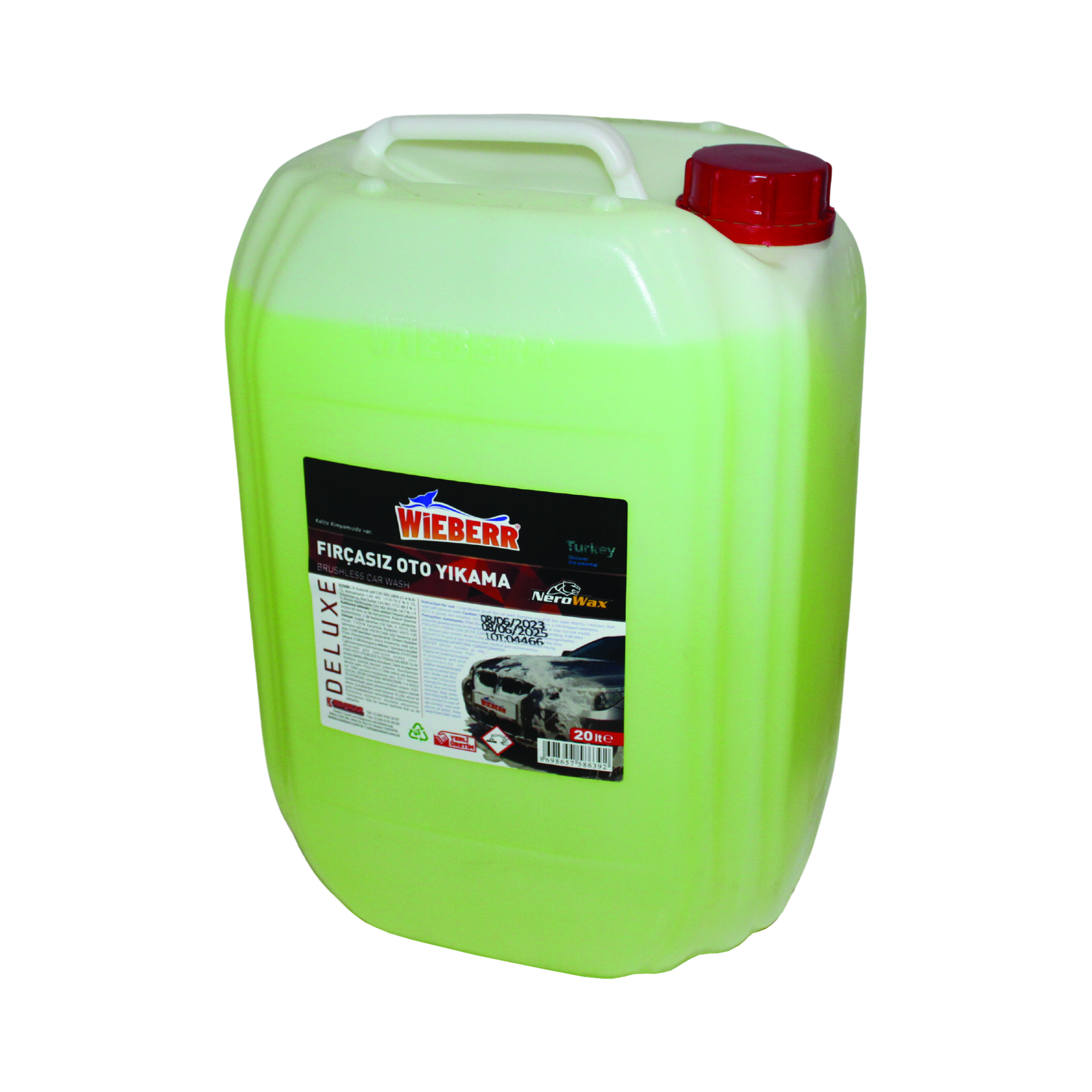 WİEBERR NERO Препарат за Безконтактно Измиване 20 Lt