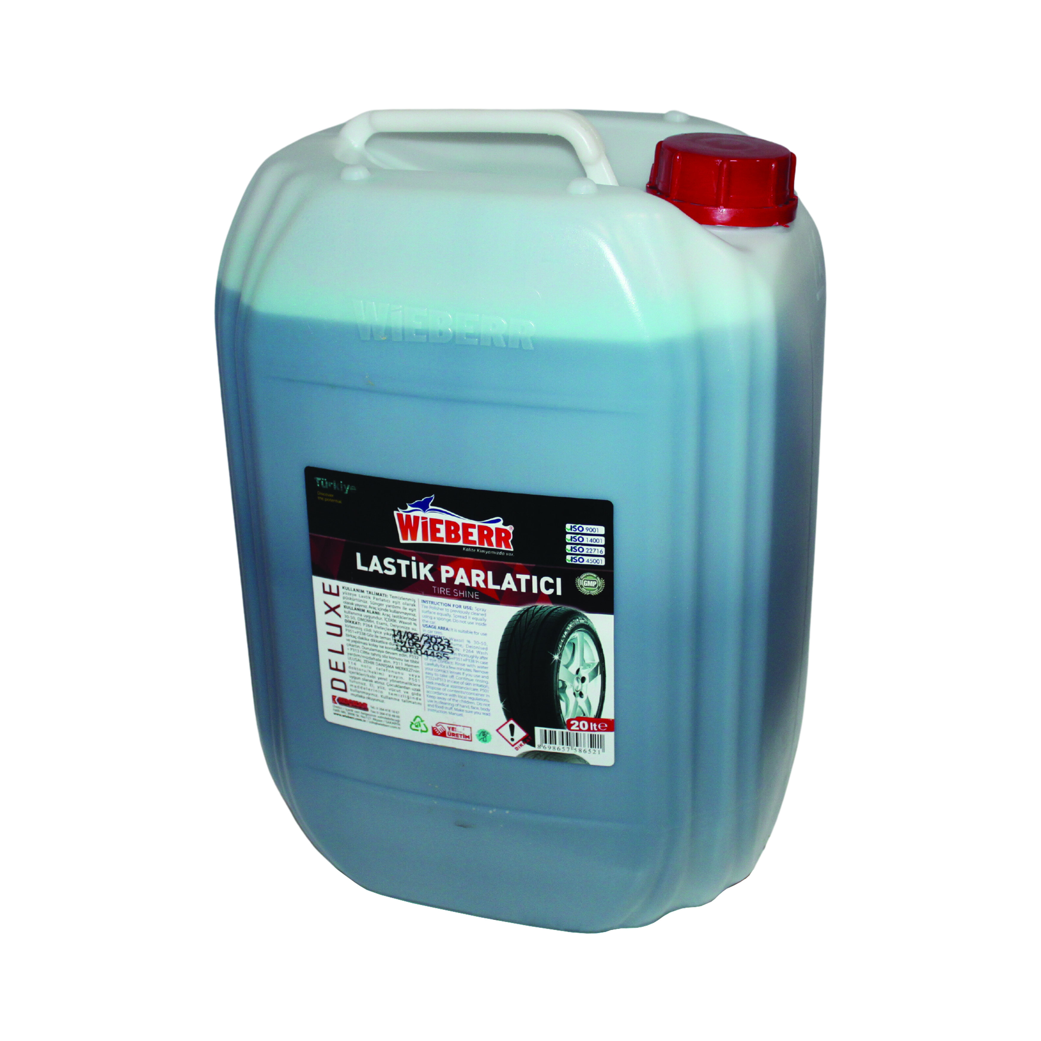 WIEBERR DELUXE Препарат за Блясък на Гуми 20 Lt